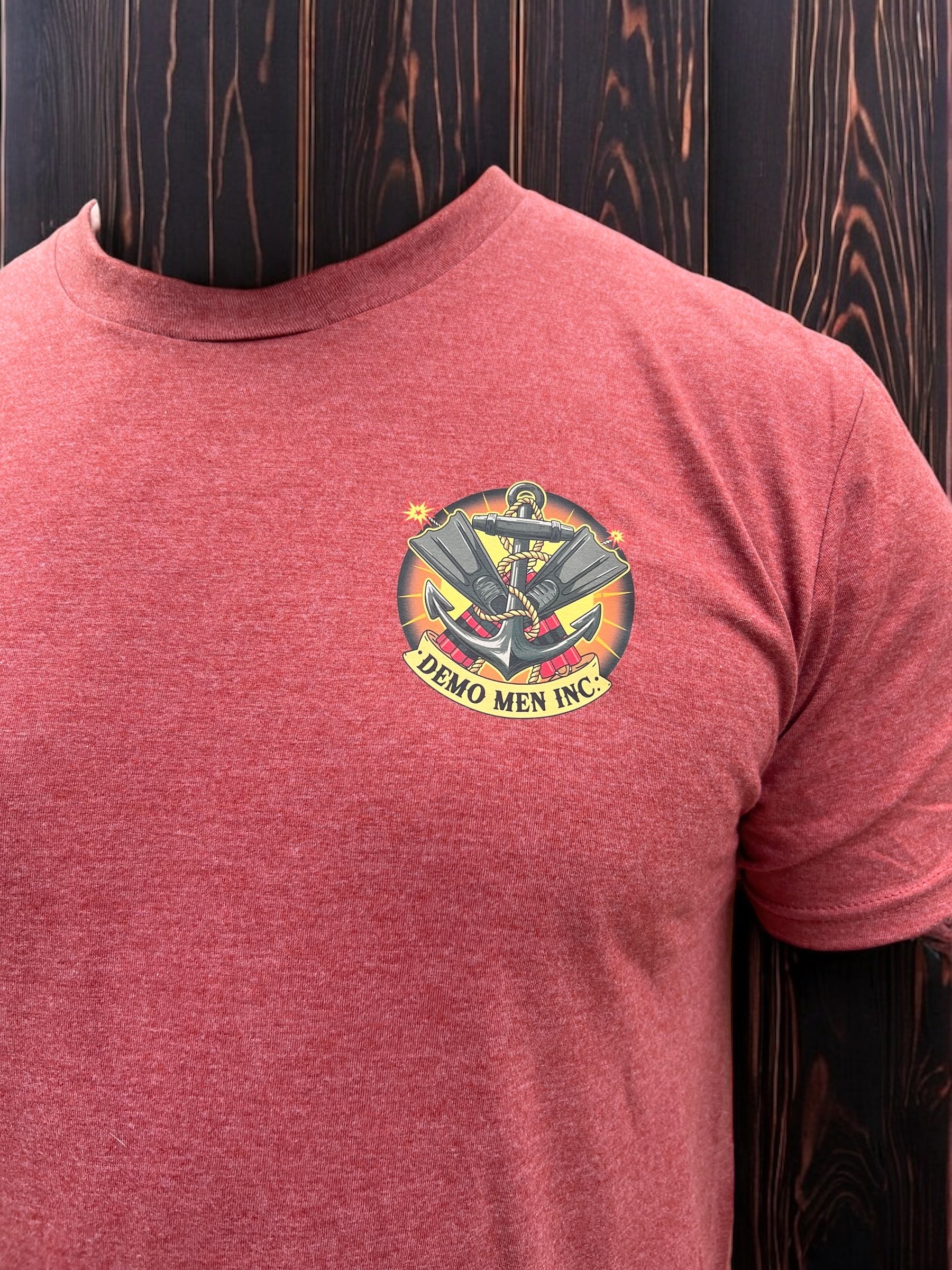 Demo Men Inc Red Tee