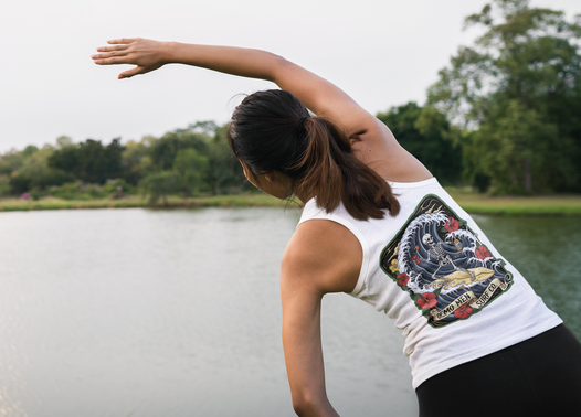 Demo Men Surf Co. Ladies' Racer Back Tank