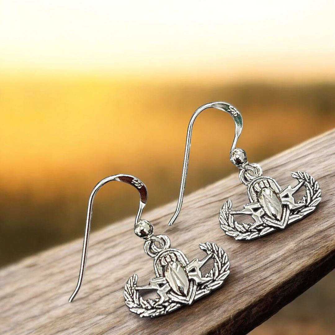 Solid Sterling Silver French Hook Earings