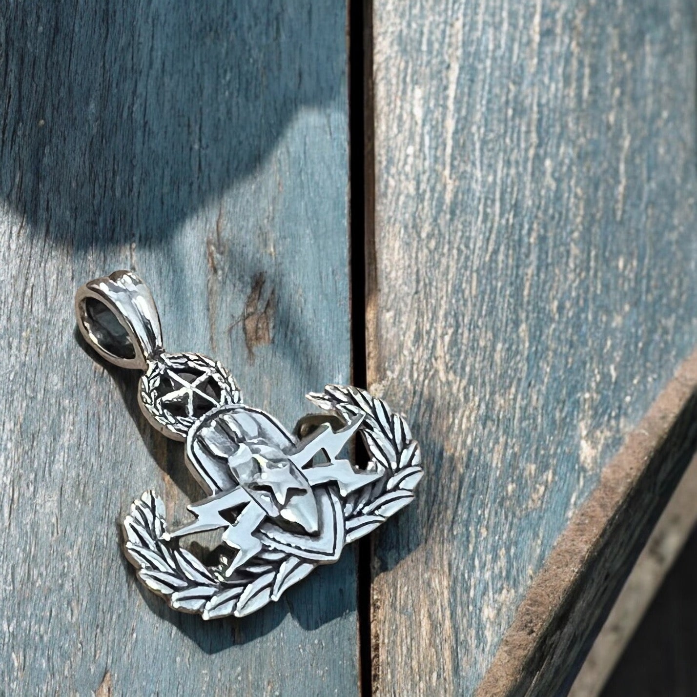 Sterling Silver EOD Pendant