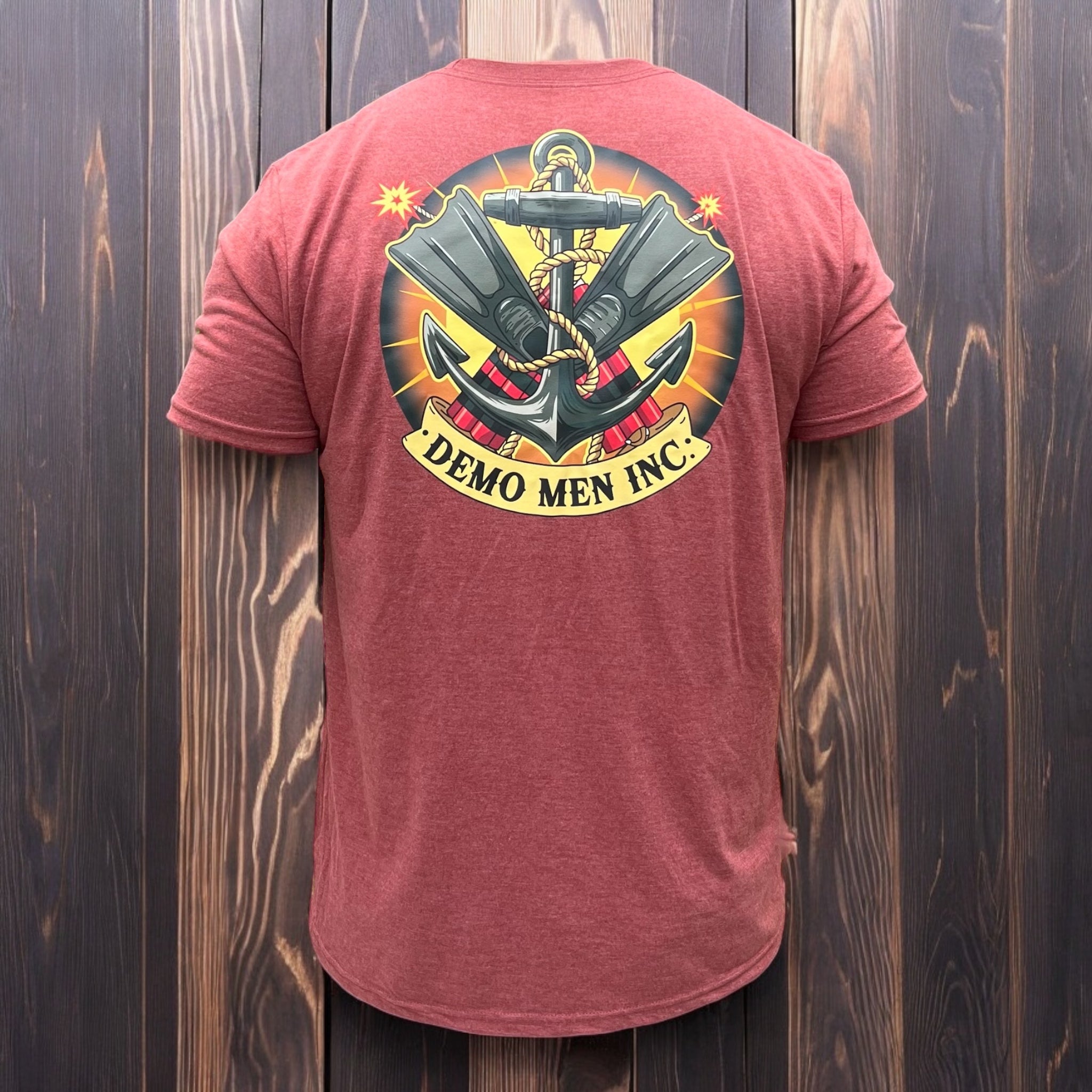 Demo Men Inc Red Tee
