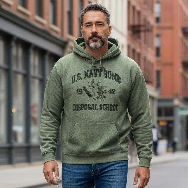 Navy EOD Bomb Disposal Max Hare Hoodie