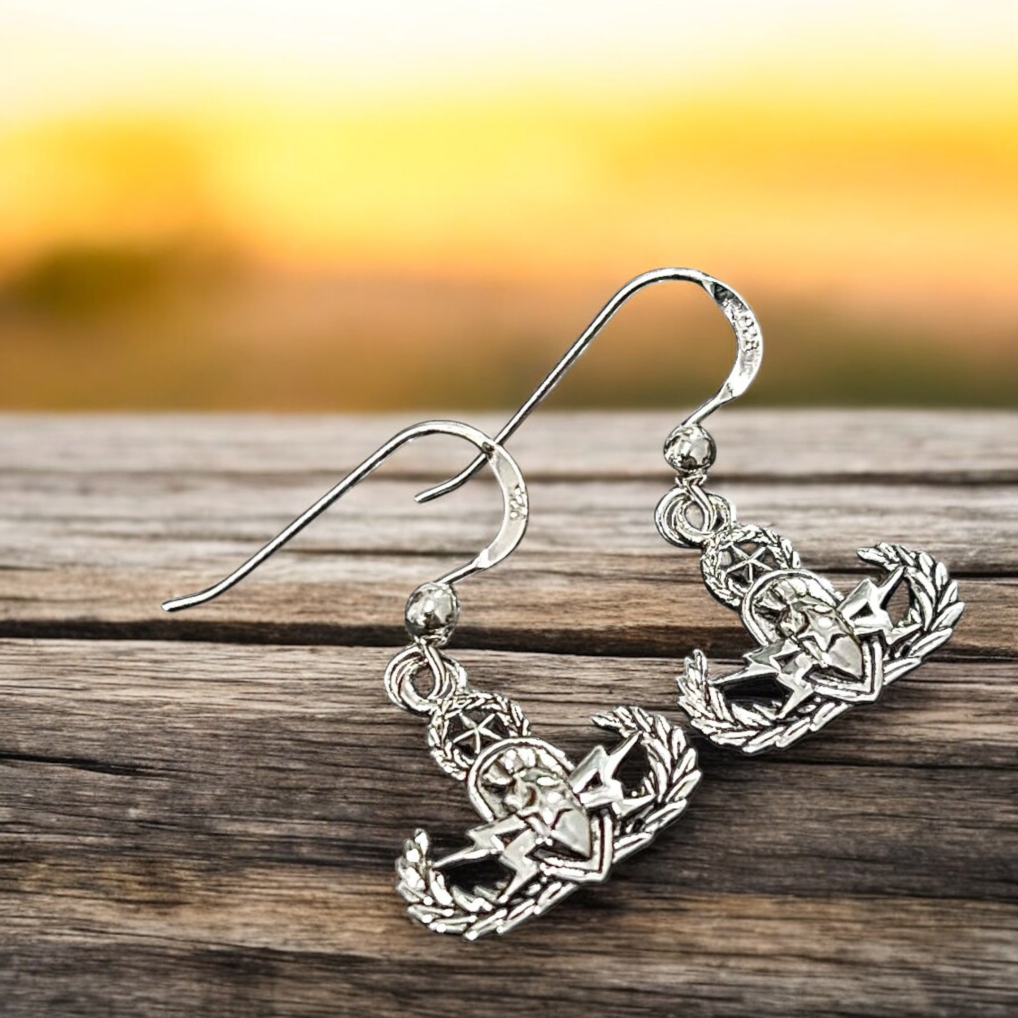 Solid Sterling Silver French Hook Earings