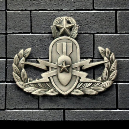 Vanguard Regulation EOD Badge Oxidized