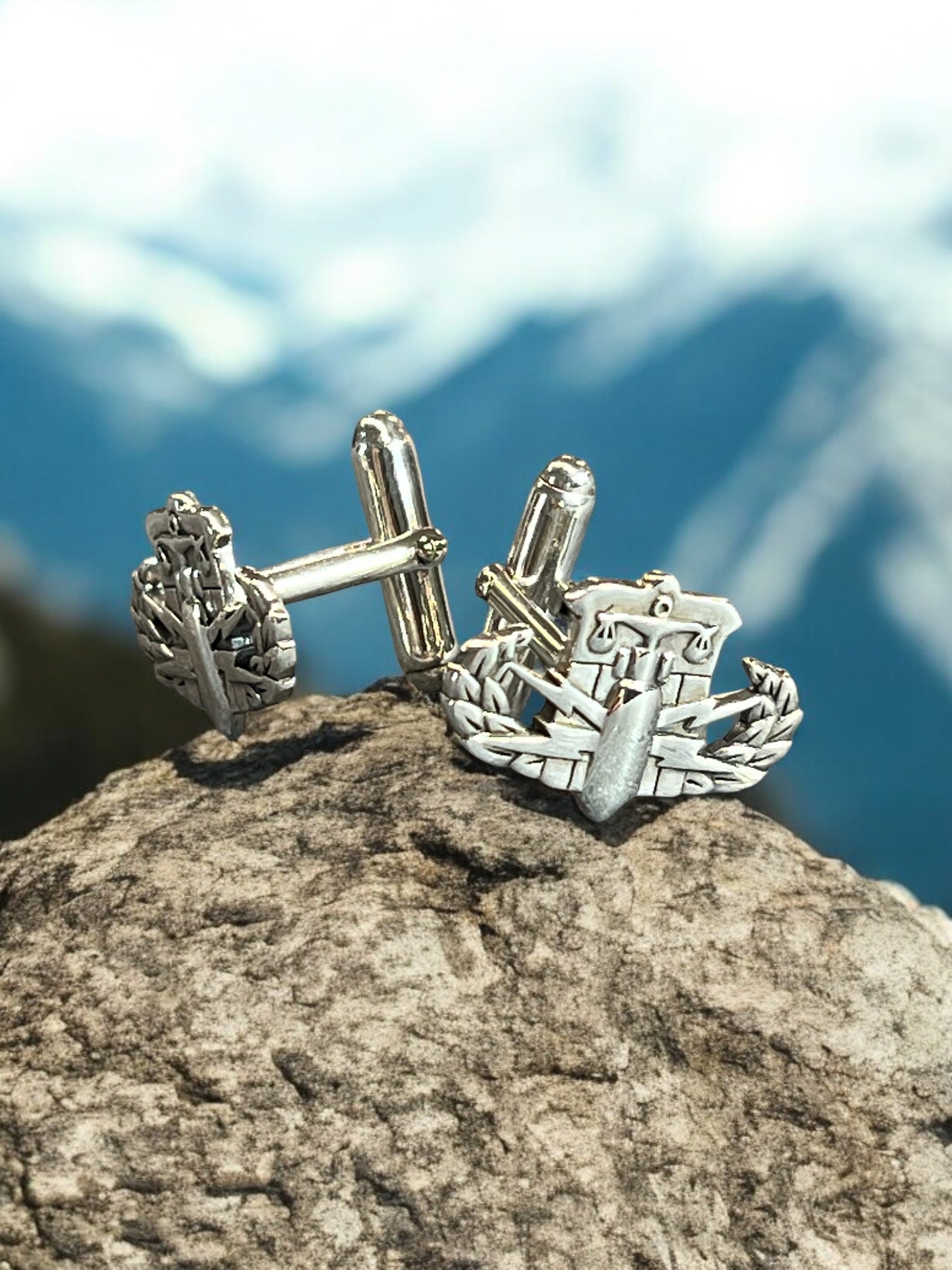 HDS/PSBT Sterling Silver Cuff Links