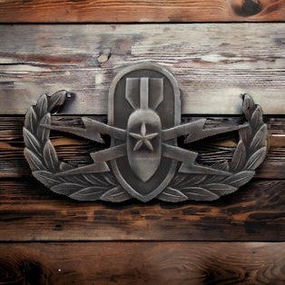 Vanguard Regulation EOD Badge Oxidized