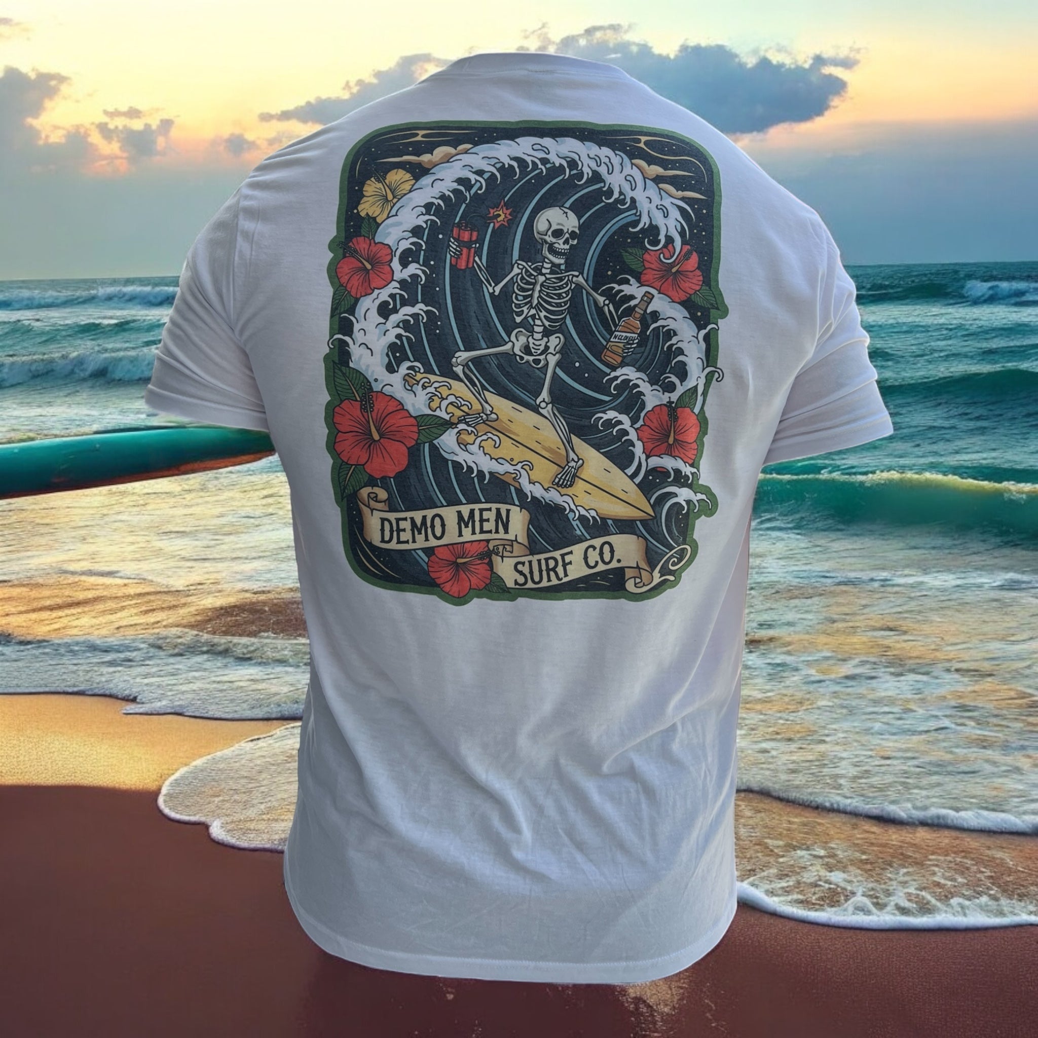 Demo Men Surf Co. T Shirt