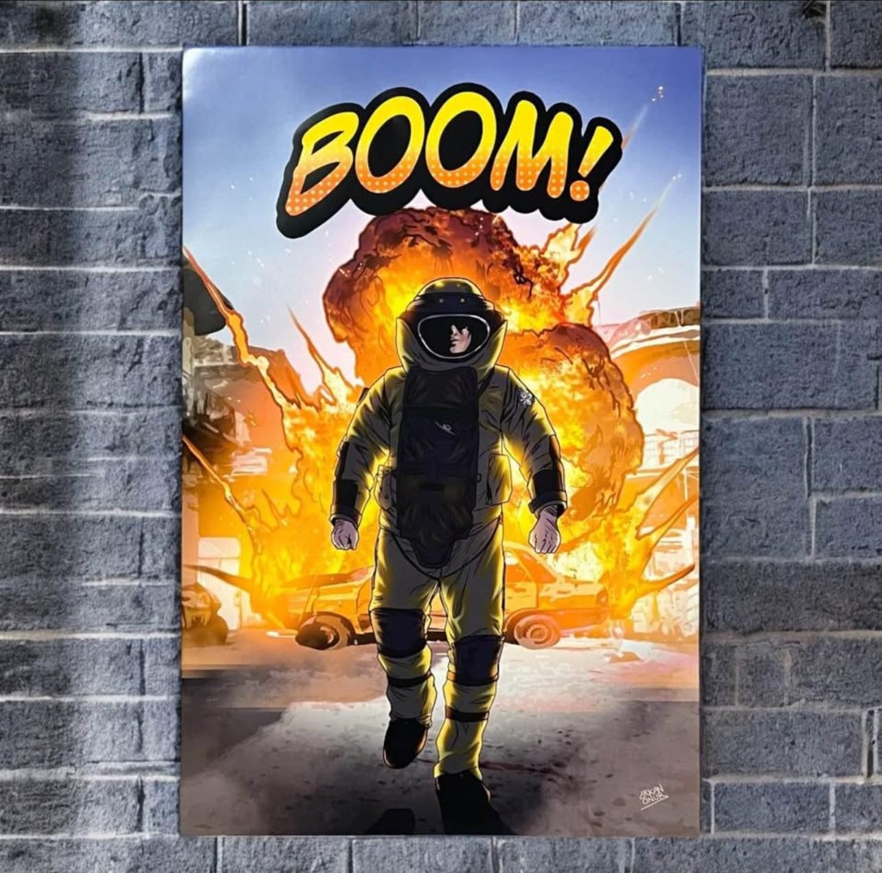 Bomb Squad Wall Art