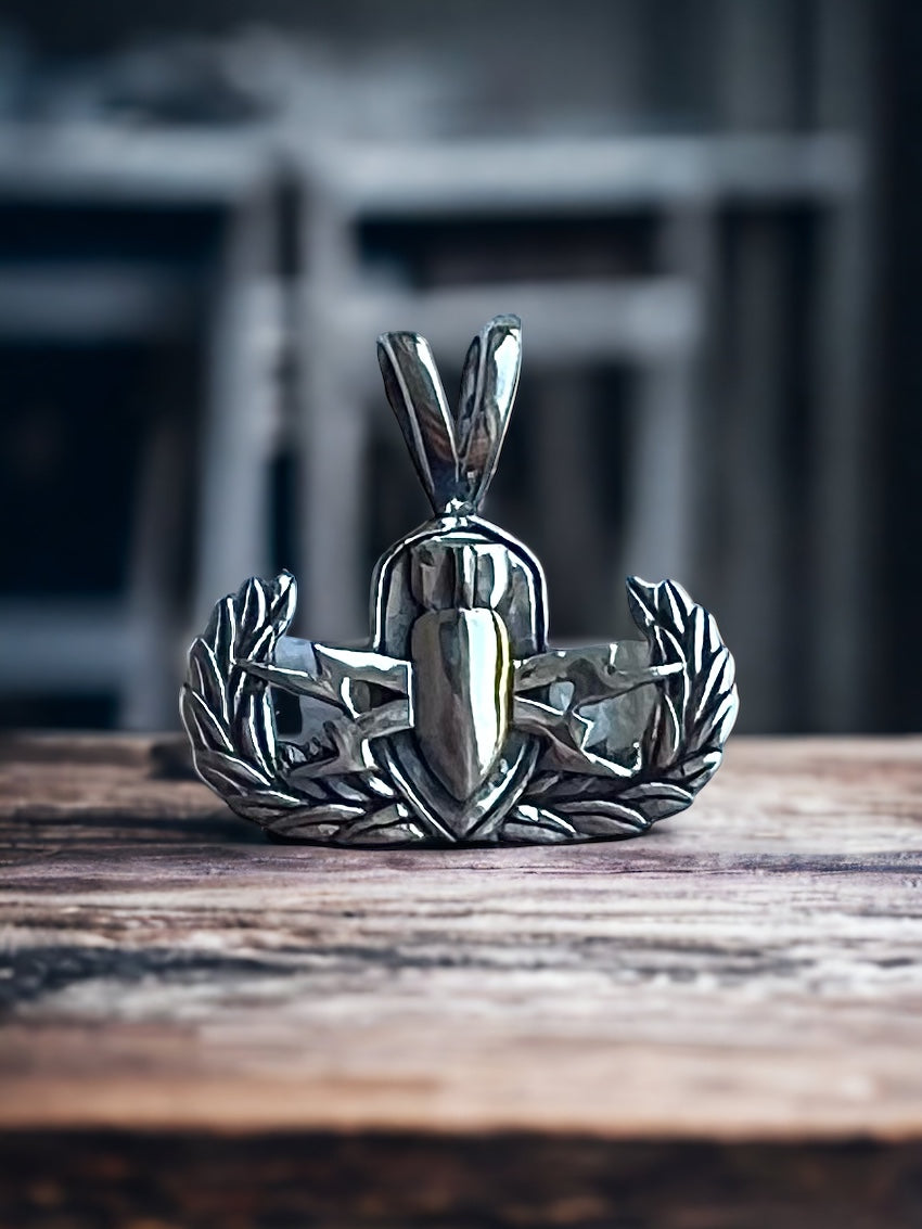 Sterling Silver EOD Pendant