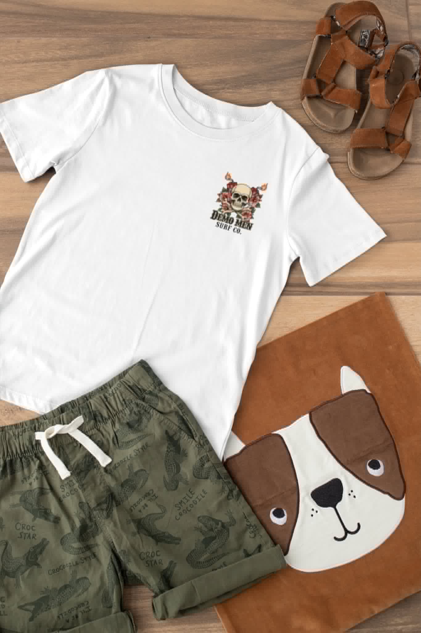 Demo Men Surf Co. Youth T-Shirt