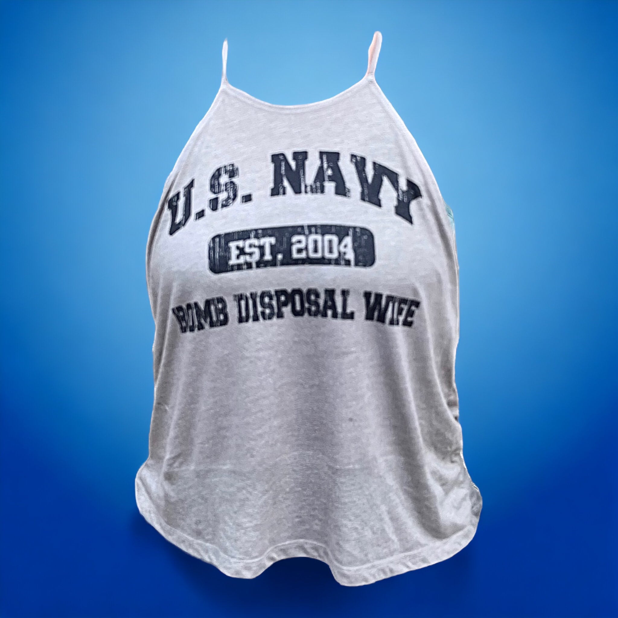 Women's U.S. Navy Bomb Disposal Wife Tank