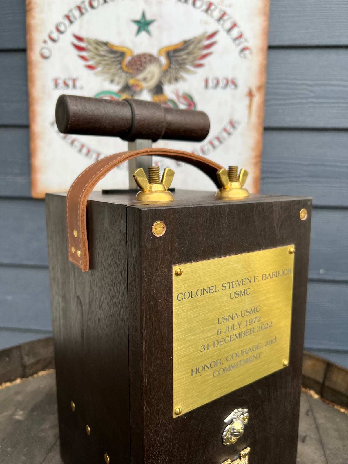Master Blaster Dovetailed Whiskey Box