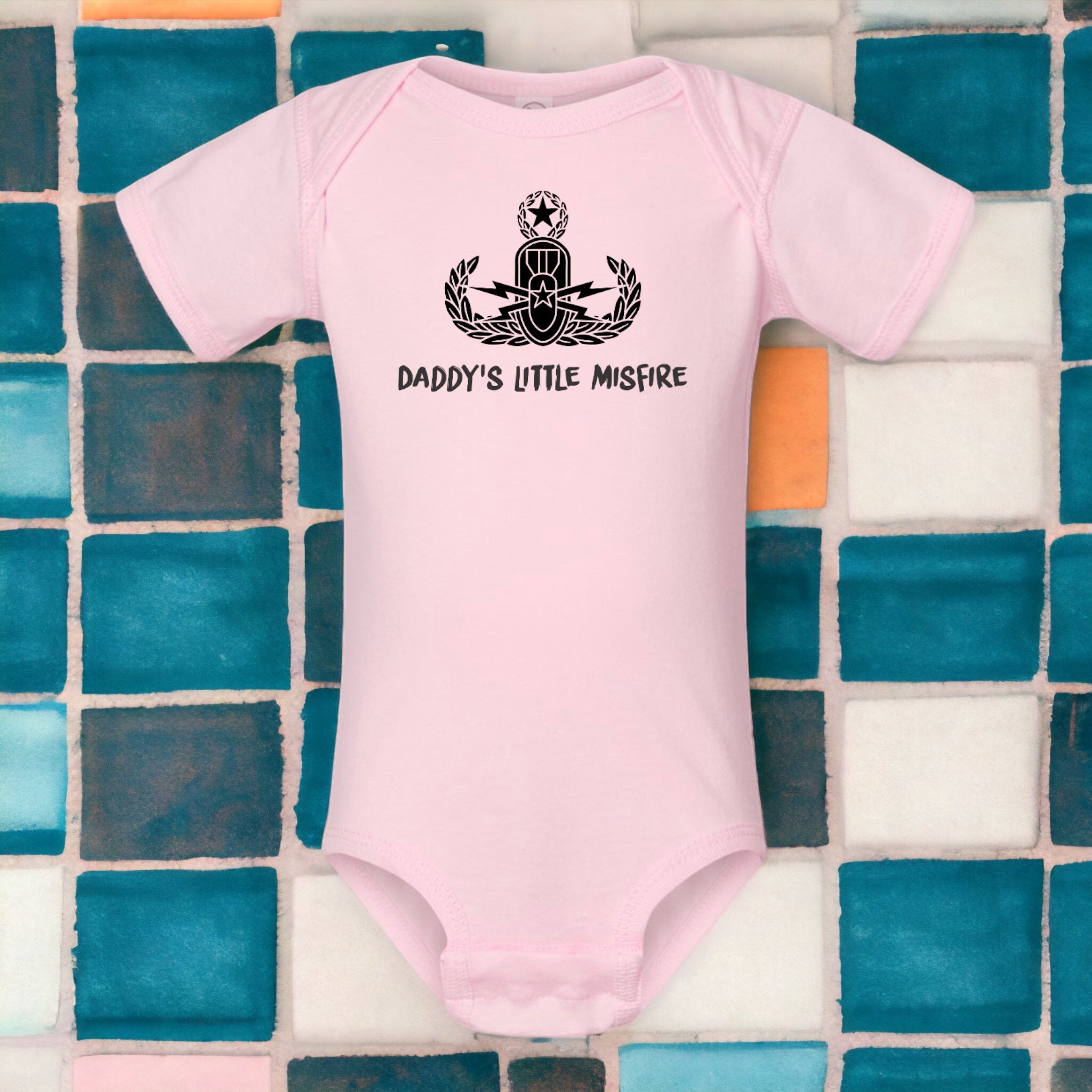 Daddy’s Little Misfire Onesie