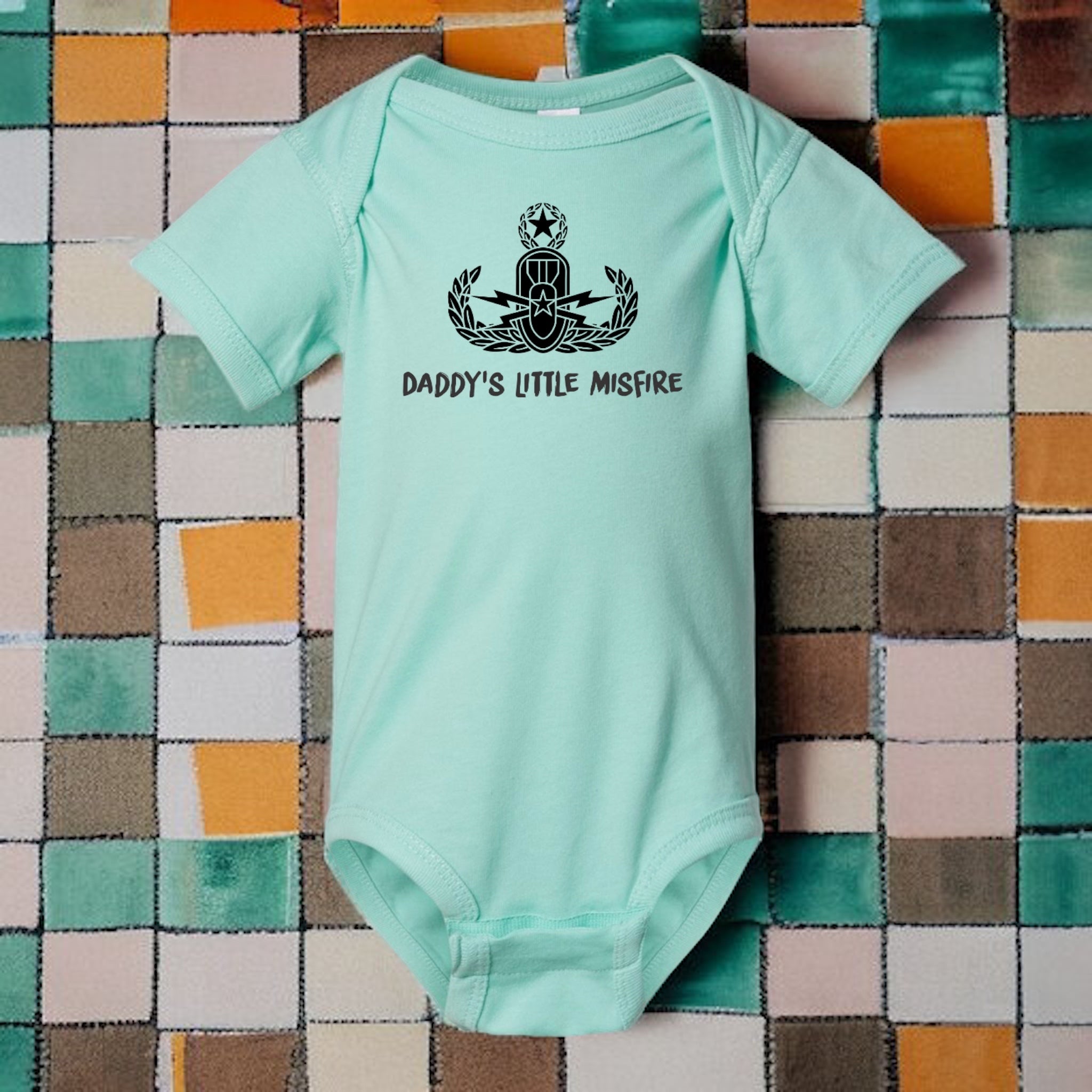 Daddy’s Little Misfire Onesie